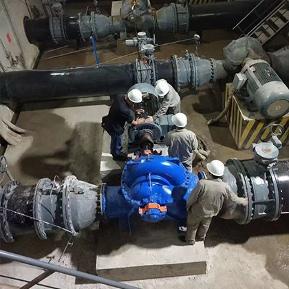 double-suction-sewage-pump