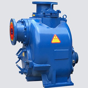 self-priming-sewage-pump
