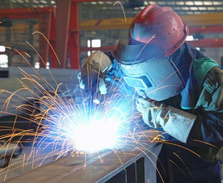 High-standard titanium welding