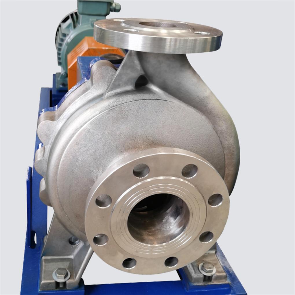 Horizontal overhung stainless steel centrifugal pump